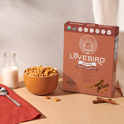 Cinnamon Lovebird Cereal, 7 oz