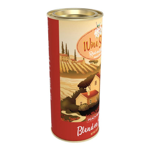 Red or White Wine Slush - Peach Mango, 12oz Round Tin - McSteven's