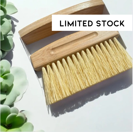 Bamboo Dust Pan & Bamboo Brush - Bamboo Switch