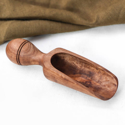 Olive Wood Scoop, 2.4" - ArtisRaw