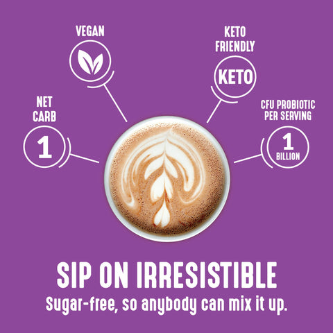 Sugar Free Drinking Chocolate, 10 oz - Lakanto