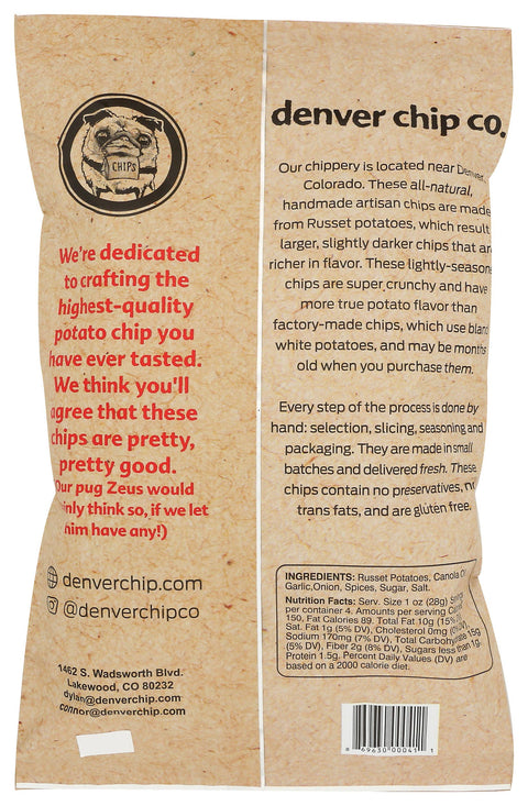Sweet & Spicy Kettle Chips (4oz) - Denver Chip Co.