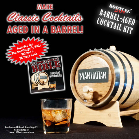 Barrel Aged Cocktail Kit, 2 liter - ThousandOaksBarrelCo.