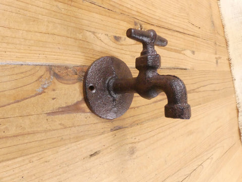 Cast Iron Water Spigot Hook - Midwest Craft House