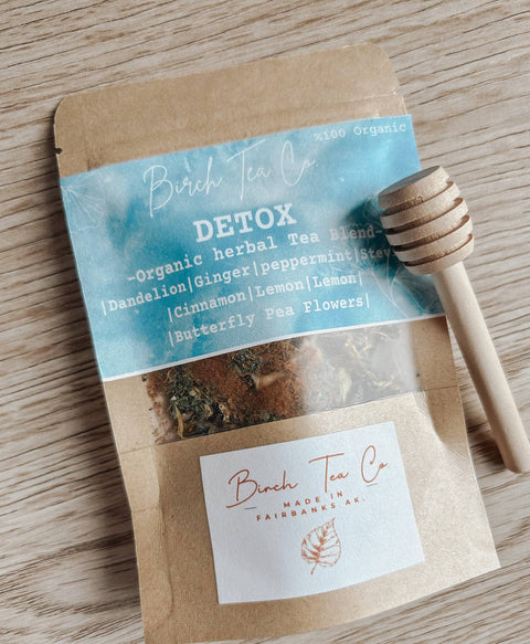 Detox - Peppermint cleanse Loose Tea Leaf Blend - Birch Tea Co.