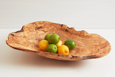 Italian Olivewood Root Salad Bowl: Medium - Verve Culture