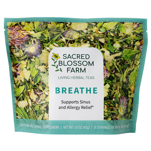 Breathe Herbal Tea, 1.5 oz - Sacred Blossom Farm