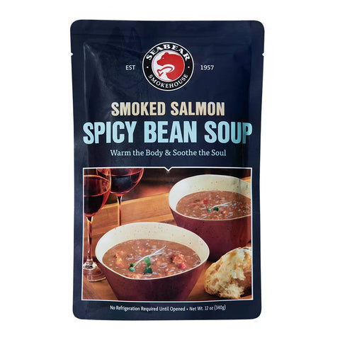Smoked Salmon Spicy White Bean Soup - SeaBear Smokehouse