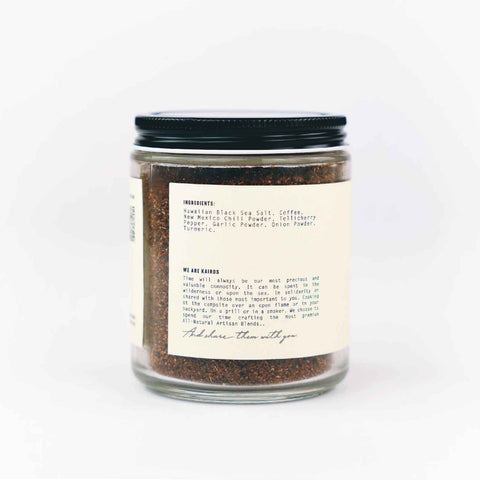 Black Sea Salt & Coffee Rub - Kairos Artisan Blends