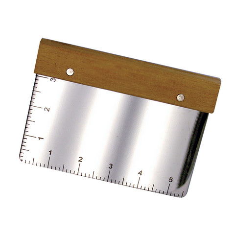 Flat Cutter, Stainless Steel, 5.75 x 4.25" - Fox Run Brands