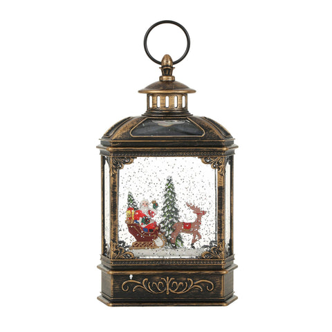 Christmas Vintage Snow Globe Lantern - SINT