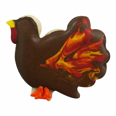 Mini Gobbler Turkey Cookie Cutter, 1.5" - R&M International