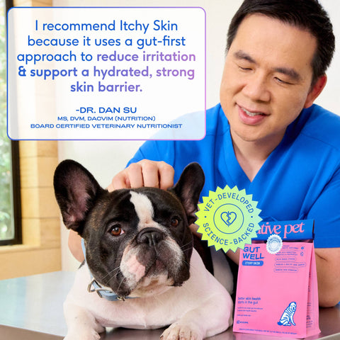Native Pet GutWell Itchy Skin, Anti Itch Supplement for Dogs, 12.7 oz - Native Pet