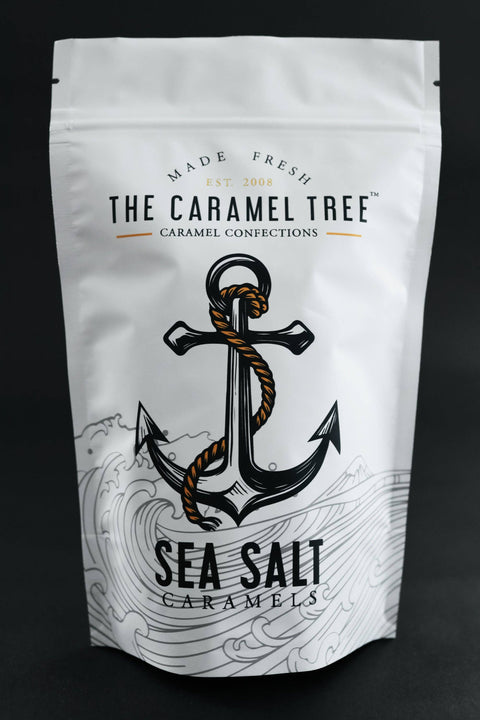 Sea Salt Caramel Pouch, 8oz - The Caramel Tree