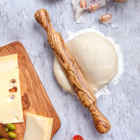 Olive Wood Rolling Pin, 15.7" - ArtisRaw