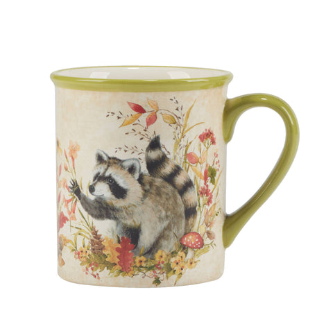 Woodland Critters Fall Mug, 18 oz. asst creatures - Certified International