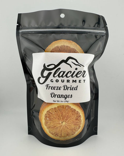Freeze Dried Oranges, 1 oz Bag - Glacier Gourmet