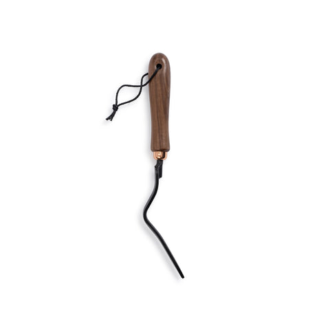 Dandelion Weeding Fork, Walnut/Black - Barebones
