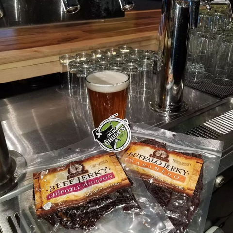 Chipotle Bourbon Beef Jerky, All-Natural, 4oz - Mahogany Smoked Meats