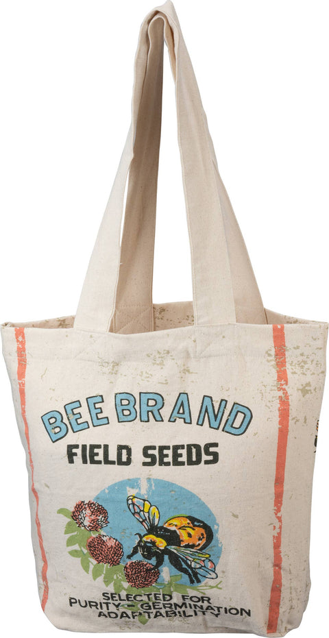 Bee Brand Tote, 14"x12"x0.1" - Primitives by Kathy