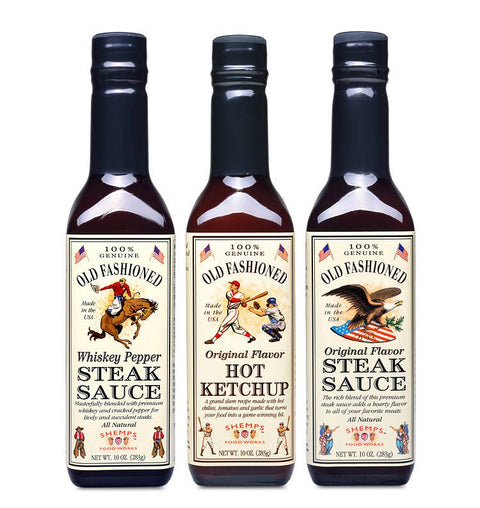 Shemps Old Fashioned Original BBQ Sauce - 13 oz (Golden West Specialty Foods)