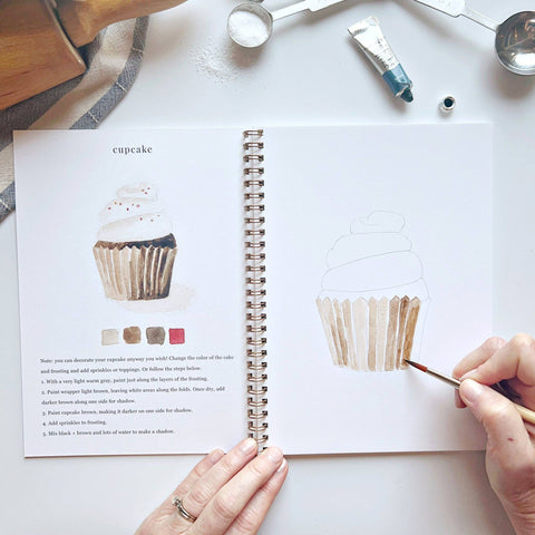 Baking Watercolor Workbook - Emily Lex Studio