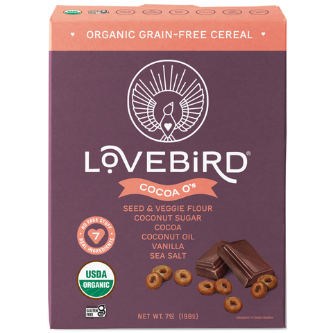 Cocoa Lovebird Cereal, 7 oz