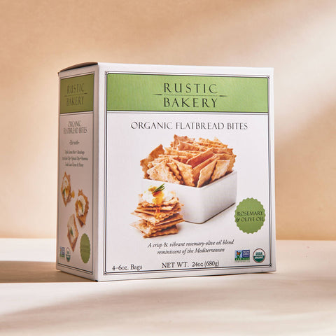 BITES Rosemary & Olive Oil, 24 oz Family Pack - Rustic Bakery