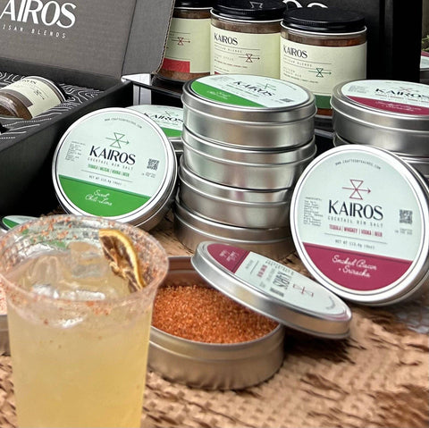 Smoked Bacon + Sriracha Cocktail Rim Salt - Kairos Artisan Blends