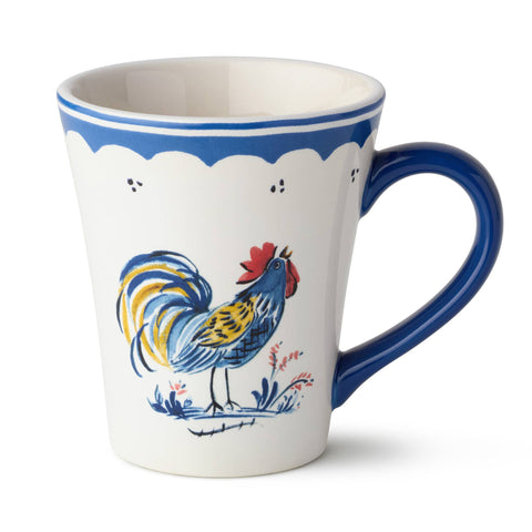 French Rooster Mug, 16 oz, 4 assorted - Certified International