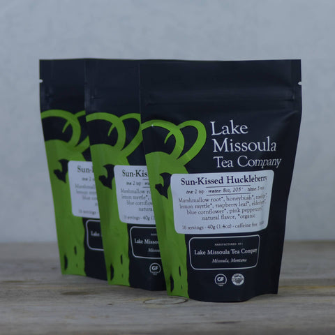 Sun-Kissed Huckleberry, 1.4 oz - Lake Missoula Tea Company