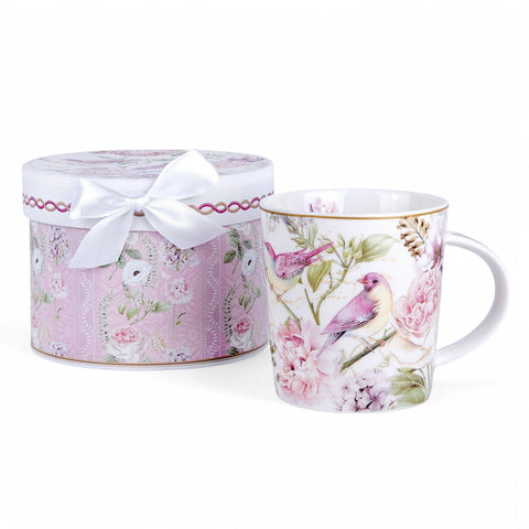 Birds Bone China Mug, 10.14 fl oz (300 ml), in Gift Box