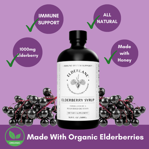 Elderberry Syrup 8.5 oz - Elderlane™
