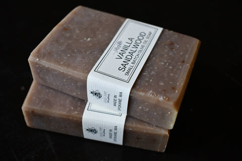 Vanilla Sandalwood - Olive Oil Soap - Orange Thyme Bath Apothecary