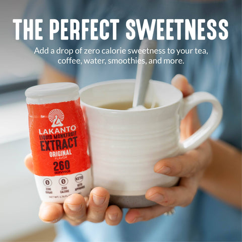 Monk Fruit Extract Drops, Original 1.76 fl oz - Lakanto