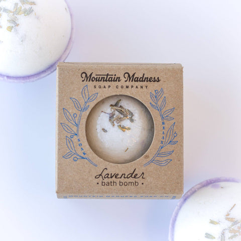 Lavender Bath Bomb - Mountain Madness Soap Co.
