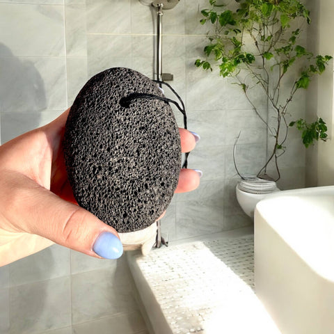Large Natural Pumice Foot Stone - Bamboo Switch