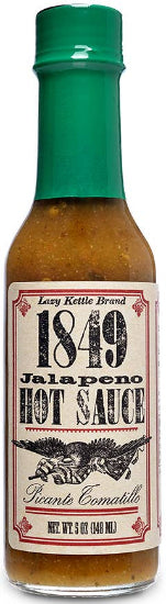 1849 Brand All Natural Jalapeño Hot Sauce - 5 oz - Golden West Specialty Foods