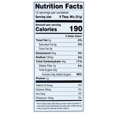 Lemon Pound Cake Mix, 18 oz - Namaste Foods