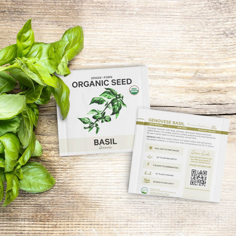 Organic Herb Seeds - Non-GMO - Spade To Fork