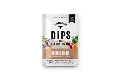 Onion Dip & Seasoning Mix - Kinder's Sauces & Seasonings