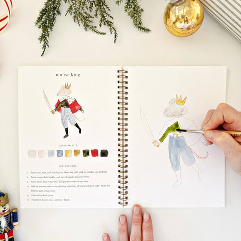 Nutcracker Watercolor Workbook - Emily Lex Studio