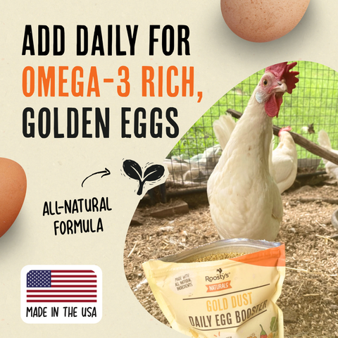 Gold Dust Daily Egg Booster for Poultry, 1 lb - Roosty's