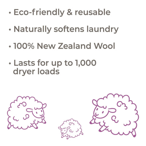 Wool Dryer Balls - Plant Therapy