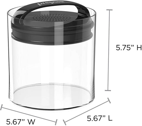 EVAK Fresh Saver Food Storage, Large/Short - Prepara