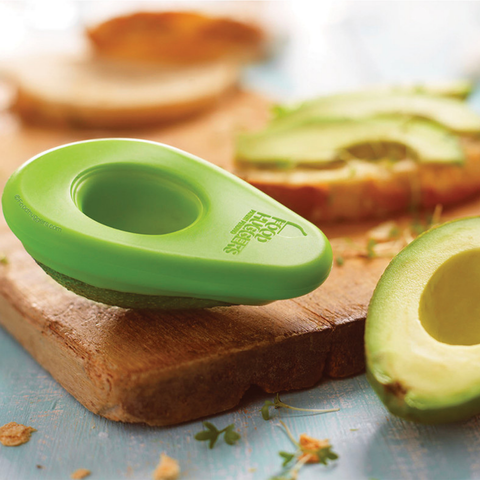 Reusable Silicone Avocado Savers: Fresh Green, Set of 2 - Food Huggers