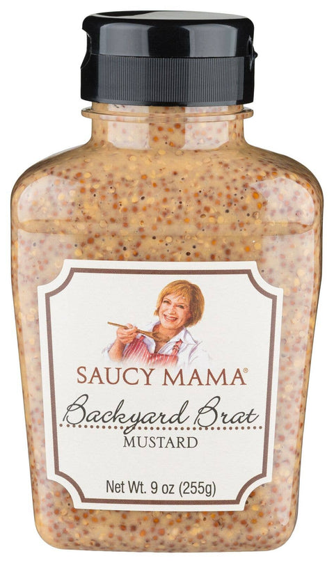 Saucy Mama Backyard Brat Mustard, 9oz - Suzie's Organics and More