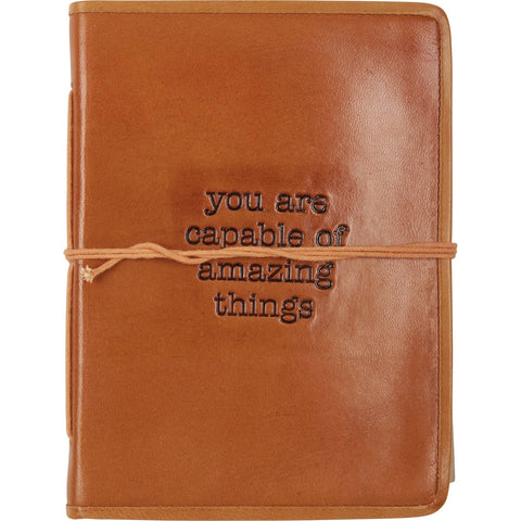 Capable Of Amazing Things Journal - Primitives by Kathy