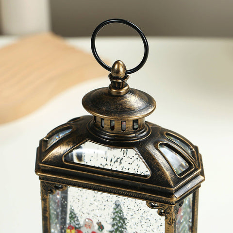 Christmas Vintage Snow Globe Lantern - SINT