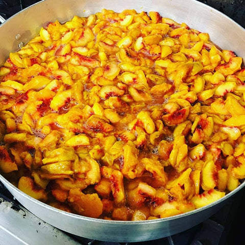 Tipsy Peach Preserve, Irish Whiskey Infused, 7 oz - Eat This Yum